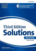 Solutions Third edition Advanced Teacher's Book with Teacher's Resource Disk and Workbook Audio CD купить