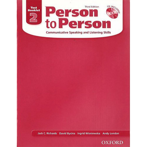 Person to Person Third Edition 2 Test Booklet купить