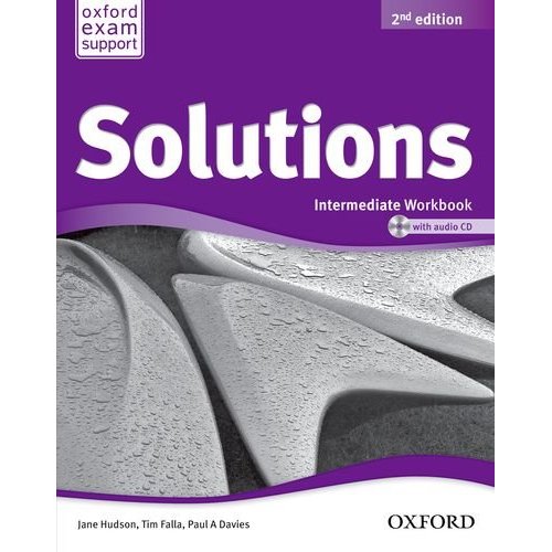 Solutions Second Edition Intermediate Workbook and Audio CD Pack купить