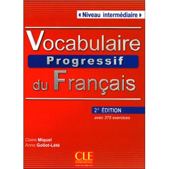 Vocabulaire Progressif du Francais 2eme Edition Intermediaire - Livre de l'eleve + CD audio - 375 ex купить