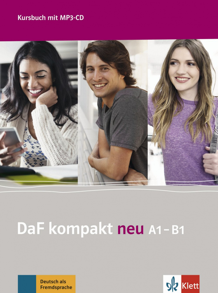 DaF kompakt neu A1-B1 Kursbuch mit MP3-CD купить
