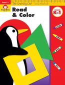Learning Line: Read and Color, Kindergarten - Grade 1 Workbook купить
