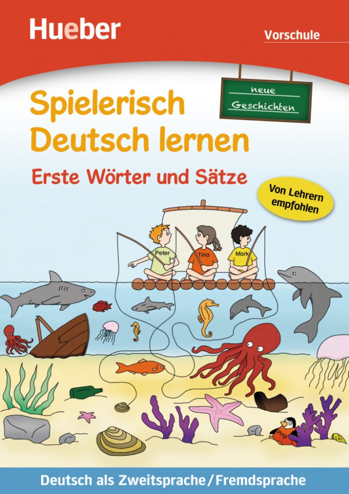 Spielerisch Deutsch lernen – neue Geschichten – Erste Worter und Satze – Vorschule купить