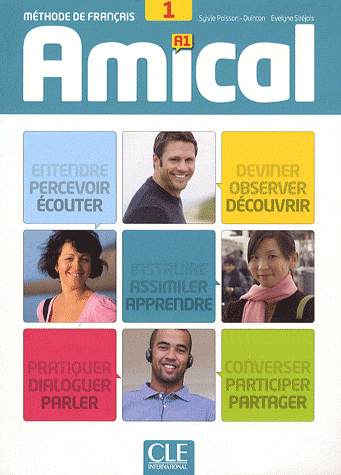Amical - Niveau 1 - A1 - Livre de l'eleve + CD mp3 + livret corriges et transcriptions купить