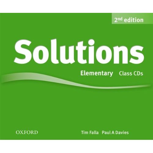 Solutions Second Edition Elementary Class Audio CDs (3) купить
