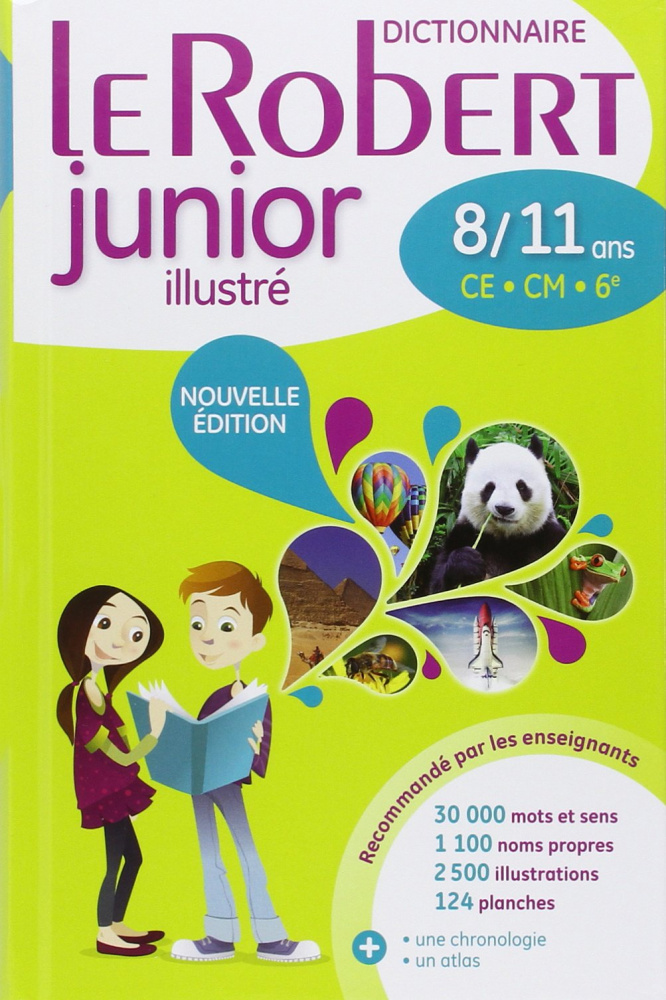 Dictionnaire Le Robert Junior illustre - 8-11 ans купить