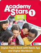 Academy Stars Second Edition 1 DIGITAL Pupil's Book and Digital Workbook with Navio App купить