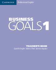 Business Goals 1 Teacher's Book купить