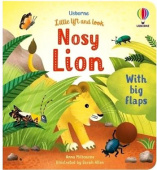 Usborne Little Lift and Look Nosy Lion купить