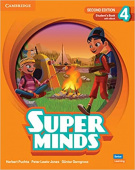Super Minds Second Edition 4 Student's Book with eBook купить