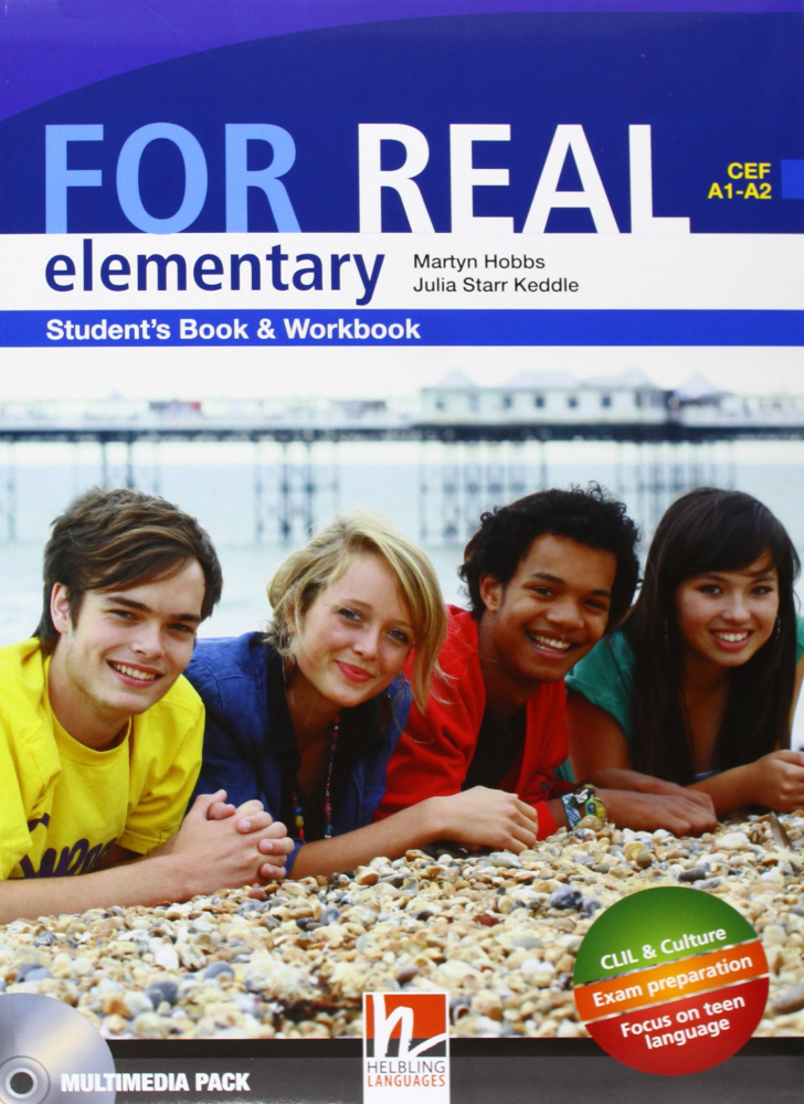 FOR REAL Elementary Student's Pack (SB + WB) with CD/CD-ROM купить