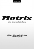 Matrix Pre-Intermediate Test CD (PDF format) купить