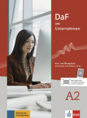 DaF im Unternehmen A2 Kurs- und Übungsbuch mit Audios und Filmen online купить