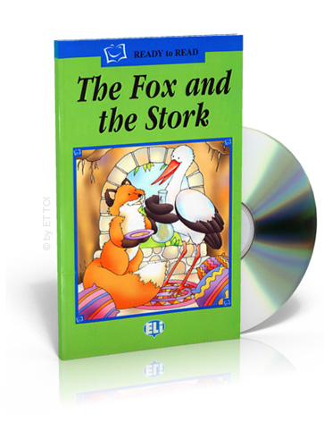 ELi Readers Green Series: (A1) Fox and the Stork with CD купить