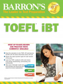 BARRON'S TOEFL Ibt with MP3 Audio CD купить