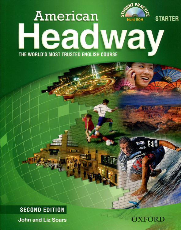 American Headway Second Edition Starter Student Book with Student Practice MultiROM купить