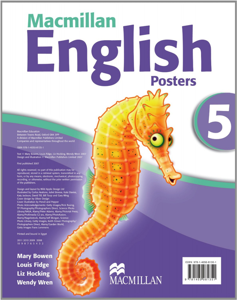 Macmillan English 5 Posters купить