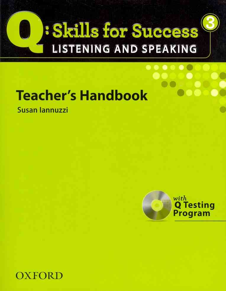 Q: Skills for Success Listening and Speaking 3 Teacher's Book with Testing Program CD-ROM купить