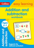 Collins Easy Learning: Addition and Subtraction Workbook Ages 5-7 купить