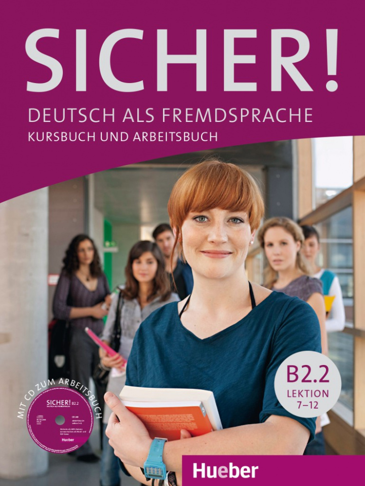 Sicher! B2/2 Kurs- und Arbeitsbuch mit Audio-CD zum Arbeitsbuch, Lektion 7-12 купить
