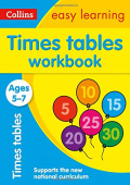 Collins Easy Learning: Times Tables Workbook Ages 5-7 купить