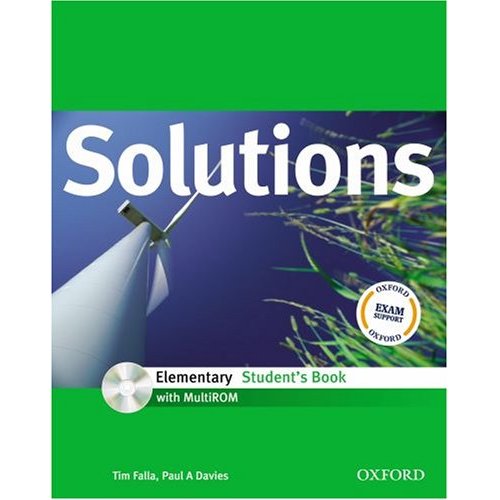 Solutions Elementary Student's Book with MultiROM Pack купить
