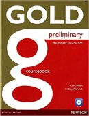 Gold Preliminary Coursebook with CD-ROM Pack купить