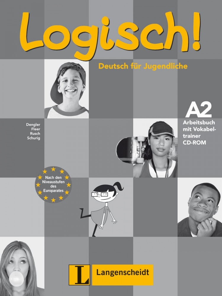 Logisch! A2 Arbeitsbuch mit Audio-CD und Vokabeltrainer CD-ROM купить