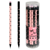 Набор карандашей чернографитных БАНТИКИ (ПЭТ-тубус, 36 шт., ассорти, твердость грифеля: HB, форма корпуса - трёхгранная) купить