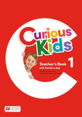 Curious Kids 1 Teacher's Book with Teacher's App купить