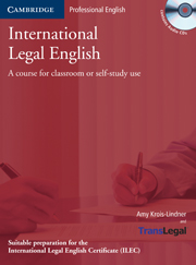 International Legal English Student's Book with Audio CDs (3) купить