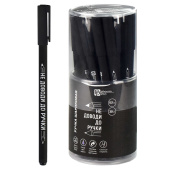 Набор ручек шариковых ФРАЗЫ С ХАРАКТЕРОМ (ПЭТ-тубус, 30 шт., ассорти, неавтоматические, цвет чернил - синий) купить