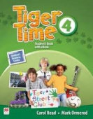 Tiger Time 4 Student's Book + eBook купить