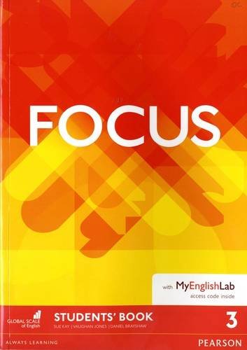 Focus 3 Student's Book & MyEnglishLab Pack купить