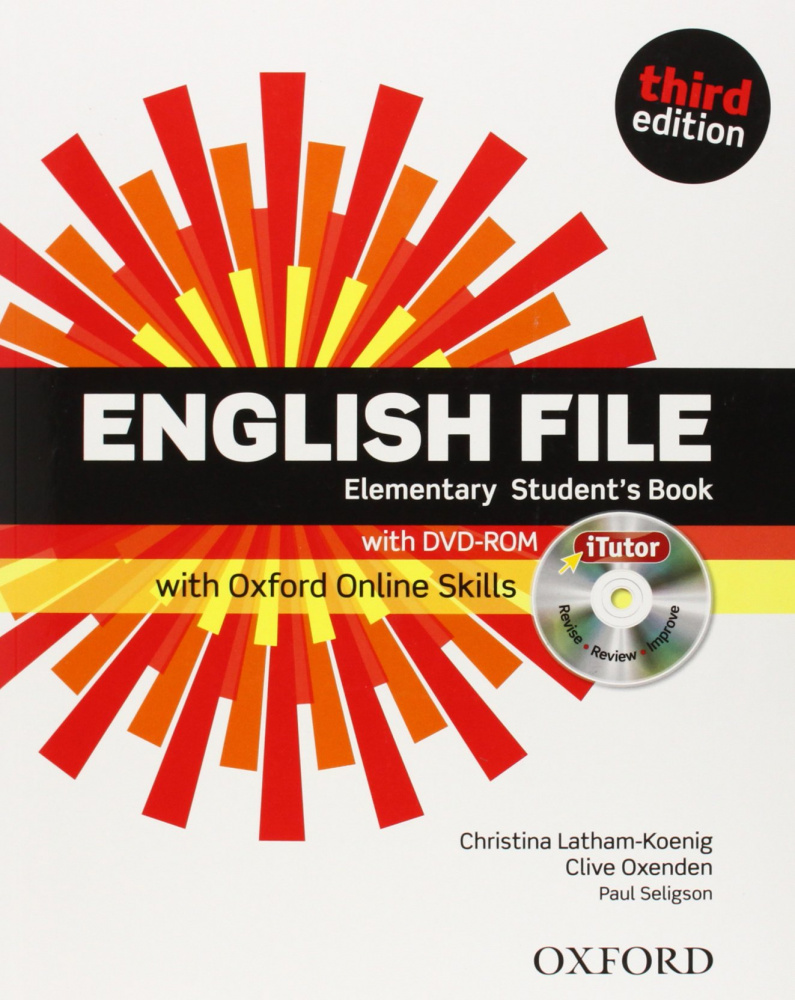 English File Third Edition Elementary Student's Book with iTutor & Online Skills купить