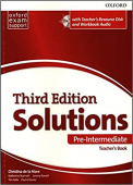 Solutions Third Edition Pre-Intermediate Teacher's Pack купить