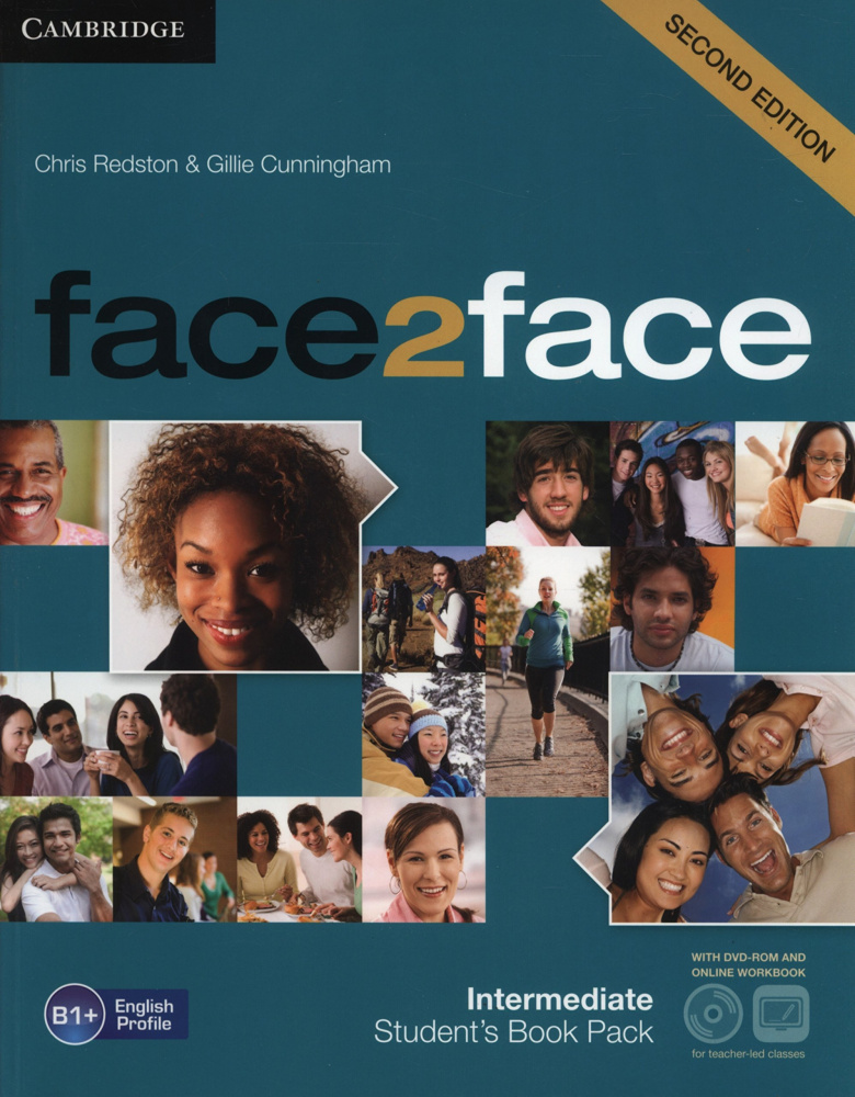 face2face (Second Edition) Intermediate Student's Book with DVD-ROM and Online Workbook Pack купить