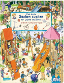 Viele bunte Sachen suchen mit Jakob und Conni: WimmelSpielplatzSpaß (Pappenbuch) купить