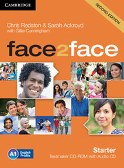 face2face (Second Edition) Starter Testmaker CD-ROM and Audio CD купить