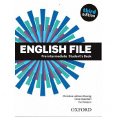English File Third Edition Pre-Intermediate Student's Book with Student's Site купить