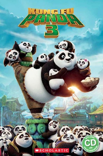 Scholastic Readers Popcorn Series: Level 3 (300 Headwords) Kung Fu Panda 3 + Audio CD купить