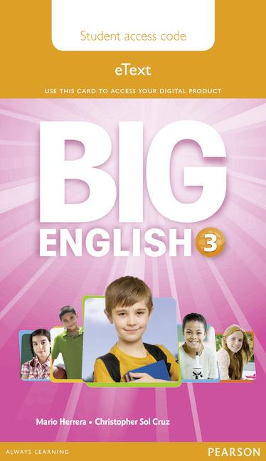 Big English 3 Student eText Access Card купить