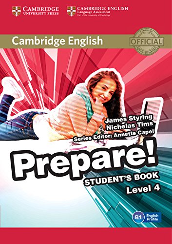 Cambridge English Prepare! Level 4 Student's Book купить