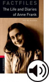 Oxford Bookworms Library Stage 3 (Intermediate) The Life and Diaries of Anne Frank with Audio Download (access card inside) купить