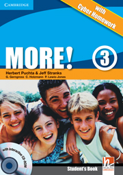 More! Level 3 Student's Book with interactive CD-ROM with Cyber Homework купить