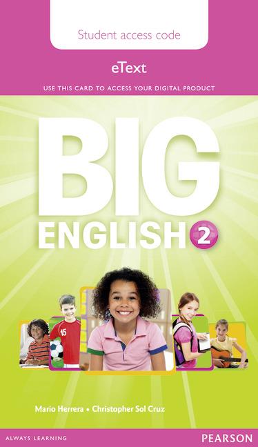 Big English 2 Student eText Access Card купить