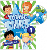Young Stars 1 Workbook with CD купить