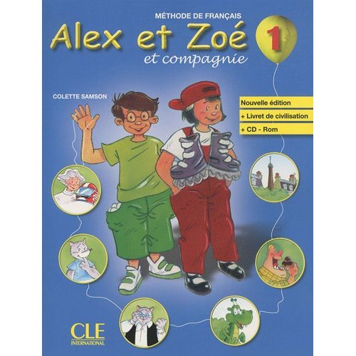 Alex et Zoe 1 Nouvelle edition - Livre de l'eleve + Livret de civilisation + CD-Rom купить