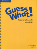 Guess What! Level 4 Teachers Book with DVD купить
