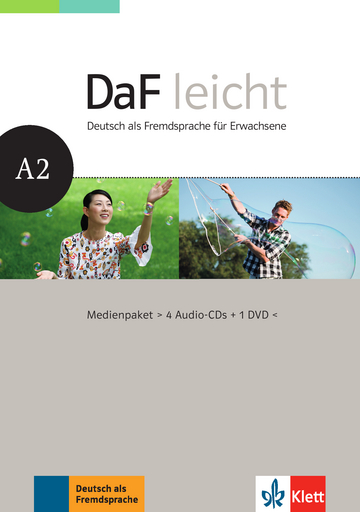 DaF leicht A2 Medienpaket (4 Audio-CDs + DVD) купить